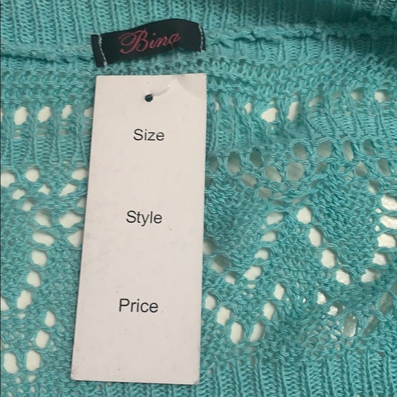 Nina lime green mesh half top - Picture 6 of 6